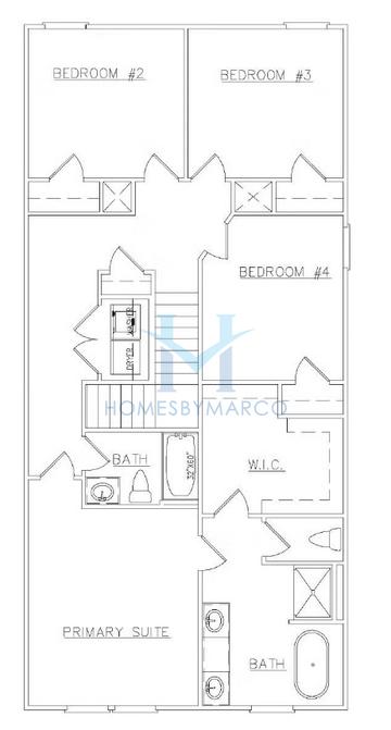 Photos of the Morgan model in the Carolina subdivision in Palmetto, GA