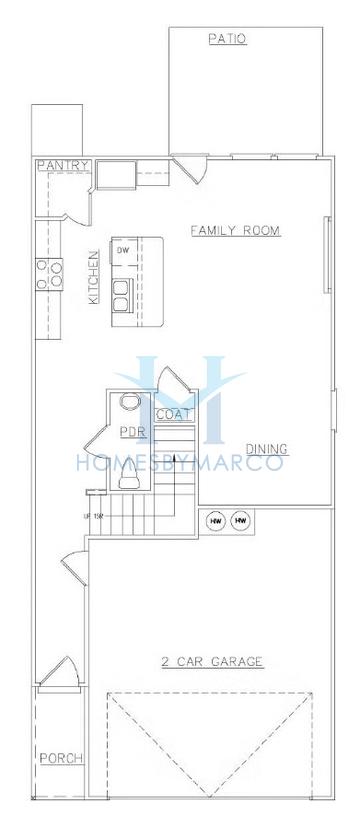 Morgan model in Carolina, Palmetto, GA, built by Dream Finders Homes