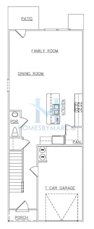 Jade II model in Carolina, Palmetto, GA, built by Dream Finders Homes