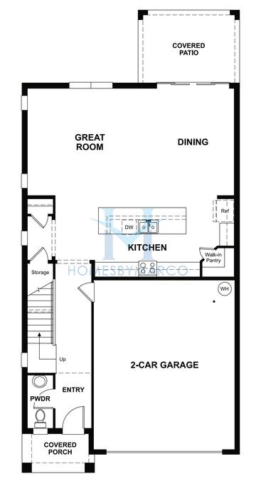 Laurel model in Maple Ridge, Palmetto, FL, built by Richmond American Homes