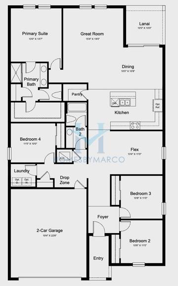 Photos of the Sycamore model in the Firethorn subdivision in Parrish, FL