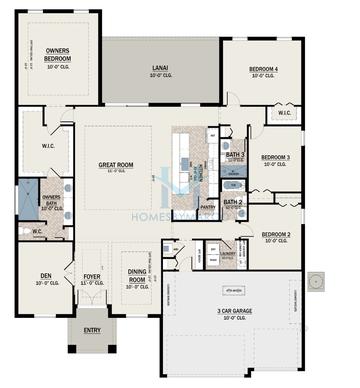 Photos of the Belize model in the River Preserve Estates subdivision in Parrish, FL