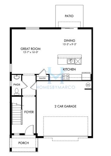 Adessa model in Cyrene at Minneola, Minneola, FL, built by Meritage Homes