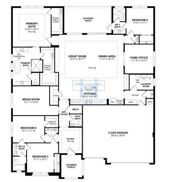 Photos of the Carson model in the Eden Preserve subdivision in Altamonte Springs, FL