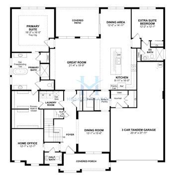 Photos of the Montpelier model in the Eden Preserve subdivision in Altamonte Springs, FL