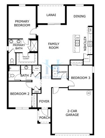 Photos of the Sebring model in the Trinity Gardens subdivision in DeLand, FL