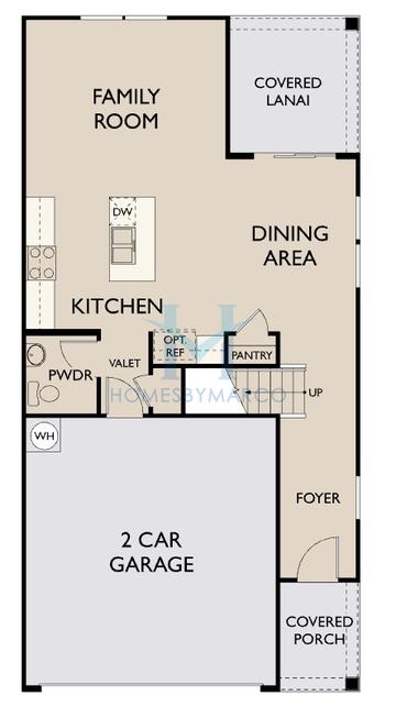 Beach model in Montague Chase, Tampa, FL, built by Ashton Woods Homes