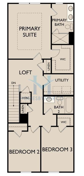 Photos of the Surf model in the Montague Chase subdivision in Tampa, FL
