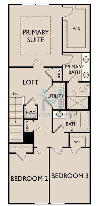 Photos of the Palm model in the Montague Chase subdivision in Tampa, FL