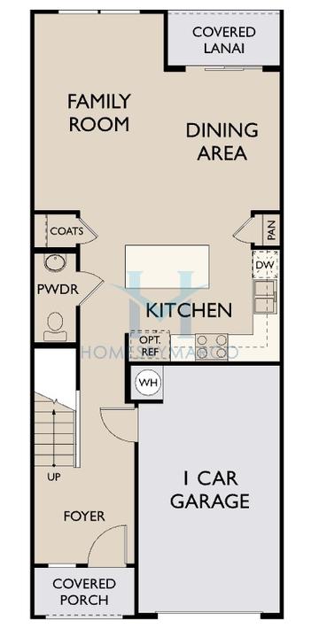 Palm model in Montague Chase, Tampa, FL, built by Ashton Woods Homes