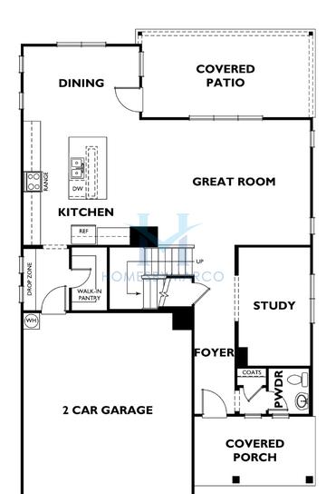 Sullivan model in Amara Chase, Huntersville, NC, built by Shea Homes