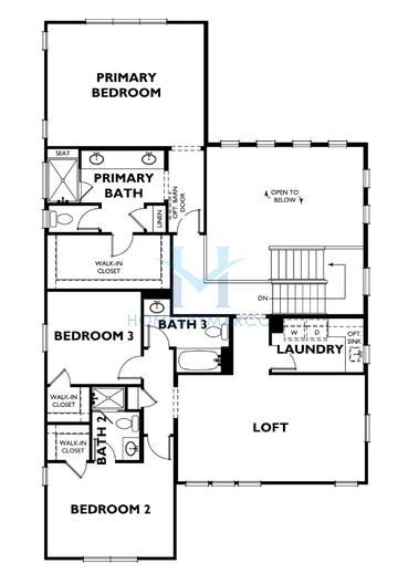 Photos of the Presley model in the Amara Chase subdivision in Huntersville, NC