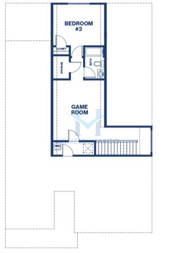 Photos of the Bristol model in the Oak Ridge Meadows subdivision in Locust Grove, GA