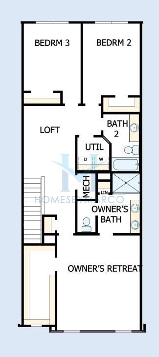 Photos of the Sunward model in the Baldwin Crossing subdivision in Orlando, FL