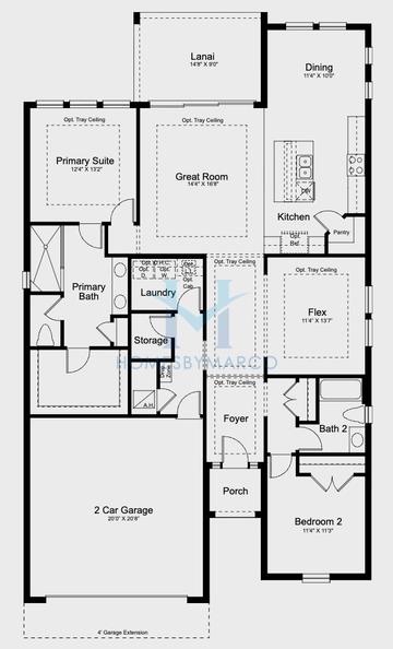 Photos of the Monte model in the Esplanade at Coasterra subdivision in Palmetto, FL