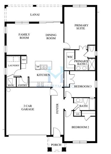 Photos of the Oceanview model in the Arbor Meadows subdivision in Spring Hill, FL