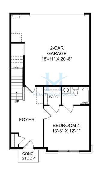 Melisse model in Darlington, Loganville, GA, built by Stanley Martin Homes