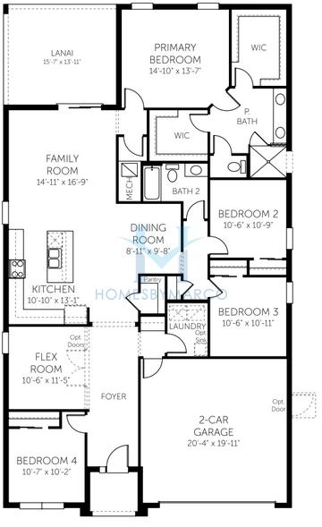 Photos of the Poinciana model in the Brystol North at Wylder subdivision in Port St. Lucie, FL