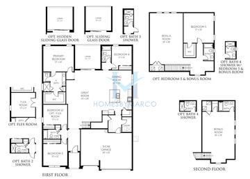 Photos of the Avalon Bonus model in the Brystol North at Wylder subdivision in Port St. Lucie, FL