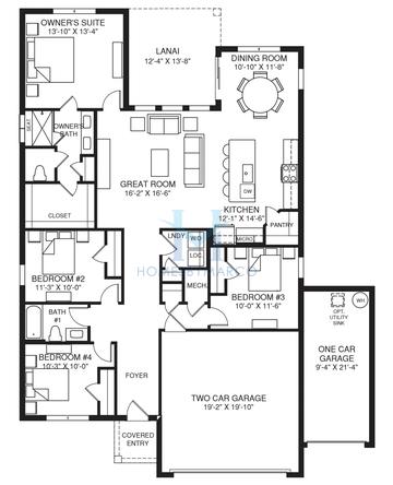 Photos of the Brooks model in the Brighton subdivision in Venice, FL