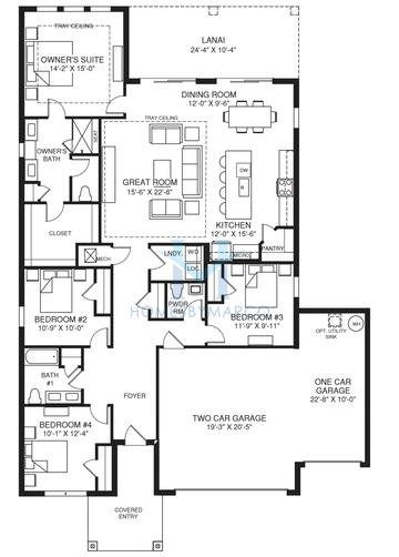 Photos of the Patterson model in the Lake Mattie Preserve Estates subdivision in Auburndale, FL