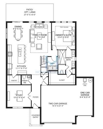 Photos of the Serena model in the Brighton subdivision in Venice, FL