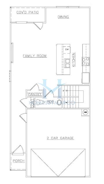 Monterey model in Concord Oaks, Powder Springs, GA, built by Dream Finders Homes