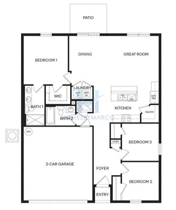 Photos of the Archer II model in the Marion Oaks subdivision in Ocala, FL