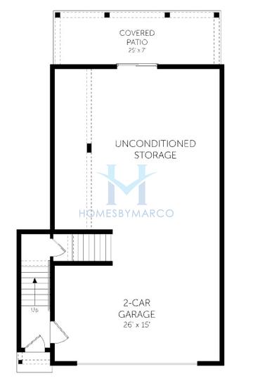 Palmetto model in Baileys Cove, Hilton Head Island, SC, built by Dream Finders Homes