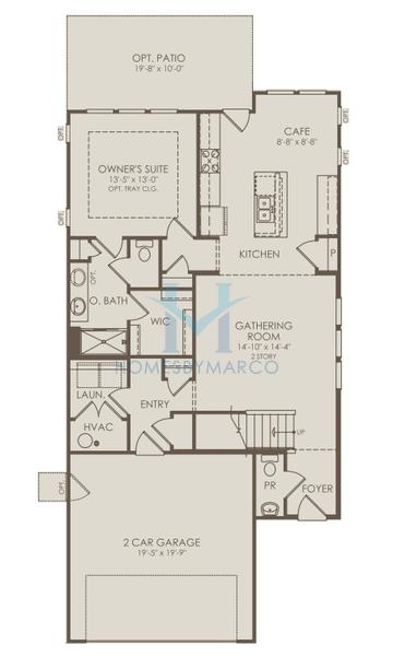 Harrison model in Naperville Polo Club, Naperville, IL, built by Pulte Homes
