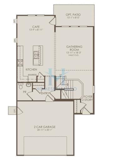 Gordon model in Naperville Polo Club, Naperville, IL, built by Pulte Homes