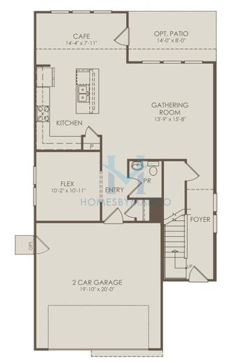 Sienna model in Naperville Polo Club, Naperville, IL, built by Pulte Homes