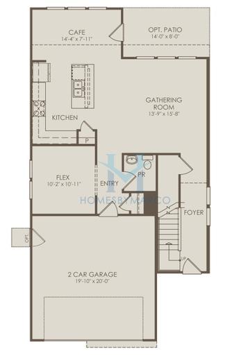 Photos of the Sienna model in the Naperville Polo Club subdivision in Naperville, IL