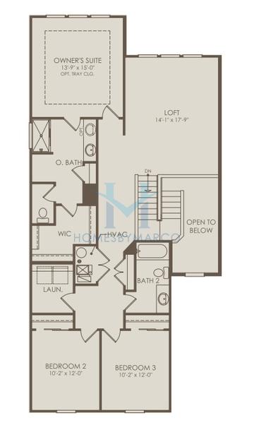 Photos of the Rybrook model in the Naperville Polo Club subdivision in Naperville, IL