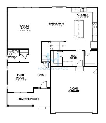 Easton model in Sadie Ridge, Lockport, IL, built by M/I Homes