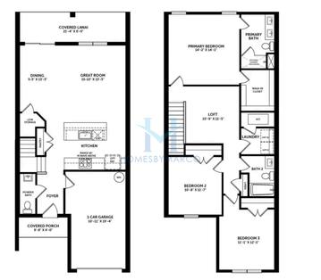 Photos of the Palmer model in the Connors Cove subdivision in Eustis, FL