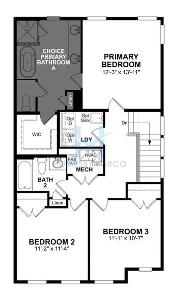 Photos of the Brayton model in the The Groves at Myrtle subdivision in Roswell, GA