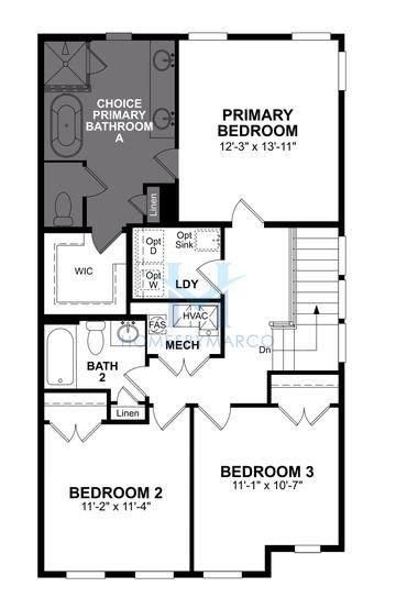 Photos of the Blake model in the The Groves at Myrtle subdivision in Roswell, GA