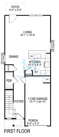 Photos of the Pearson II model in the Woodbury Park subdivision in Atlanta, GA