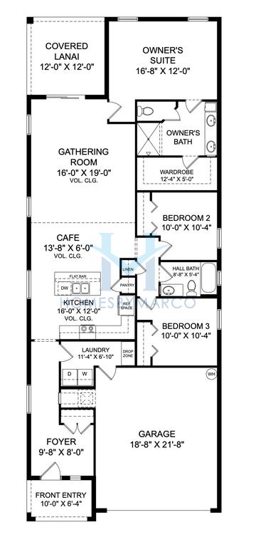Photos of the Ashlyn model in the Myrtlebrook Preserve subdivision in Lakeland, FL