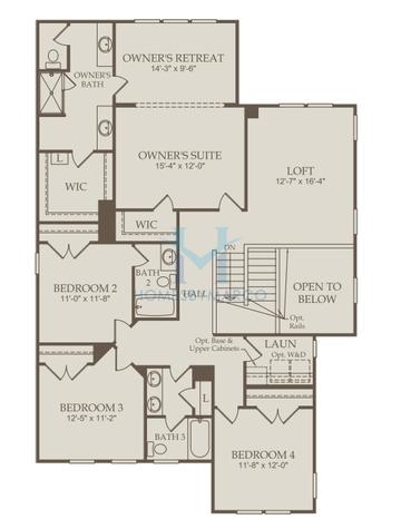 Photos of the Leyton model in the Elmbrook subdivision in Indian Trail, NC