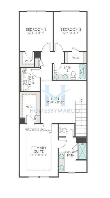 Photos of the Avett model in the Ellis Townes subdivision in Charlotte, NC