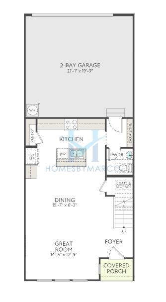 Avett model in Ellis Townes, Charlotte, NC, built by Tri Pointe Homes