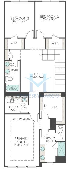 Photos of the Fisher model in the Ellis Townes subdivision in Charlotte, NC