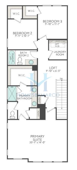 Photos of the Marquis model in the Ascend subdivision in Charlotte, NC