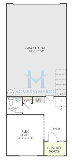 Photos of the Bloom model in the Ross Farms subdivision in Charlotte, NC
