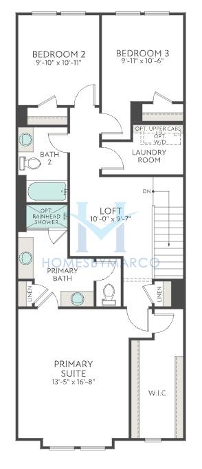 Bloom model in Ross Farms, Charlotte, NC, built by Tri Pointe Homes