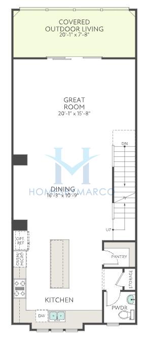 Bloom model in Ross Farms, Charlotte, NC, built by Tri Pointe Homes