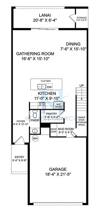 Aspen model in Ralston Reserve, St. Cloud, FL, built by Highland Homes