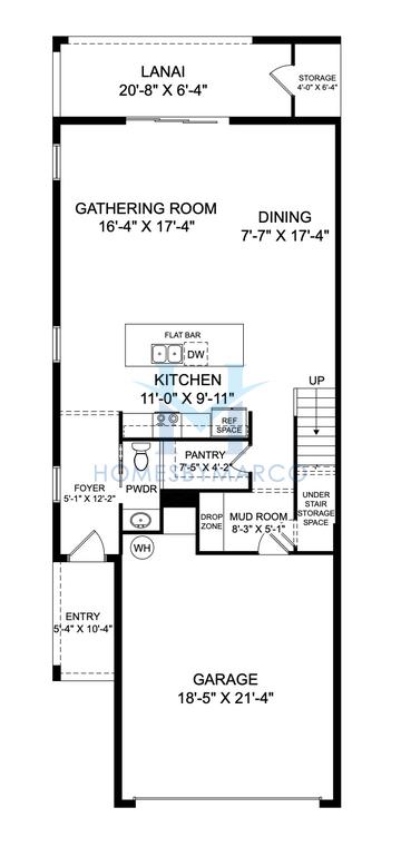 Birch model in Ralston Reserve, St. Cloud, FL, built by Highland Homes